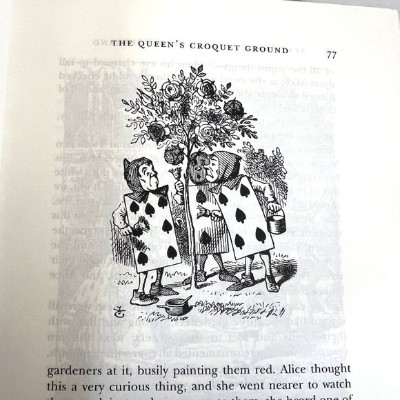 Alice in Wonderland & Other Stories, L. Carroll, Collectible Leather Hardcover - Picture 10 of 13